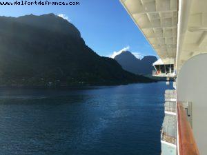 Arriving in Moorea - Our 56th Atlantis cruise (Oceania Marina)