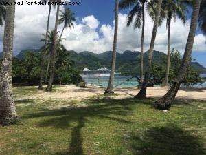 Driving around Moorea - Our 56th Atlantis cruise (Oceania Marina)