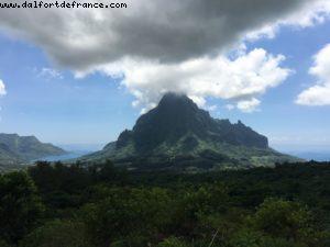 Driving around Moorea - Our 56th Atlantis cruise (Oceania Marina)