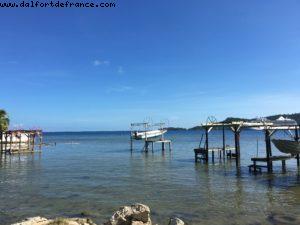 Walking in Bora Bora - Our 56th Atlantis cruise (Oceania Marina)