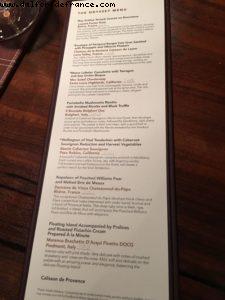 La reserve (Fantastic culinary experience) - Our 56th Atlantis cruise (Oceania Marina)