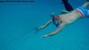 Snorkling in Bora Bora - Our 56th Atlantis cruise (Oceania Marina)