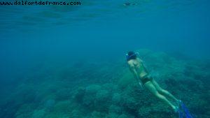 Snorkling in Bora Bora - Our 56th Atlantis cruise (Oceania Marina)