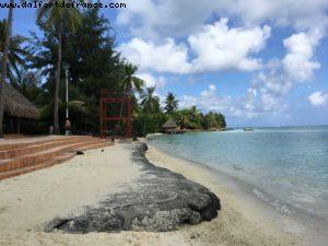 Driving around Bora Bora - Our 56th Atlantis cruise (Oceania Marina)