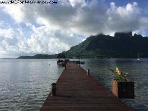 Driving around Bora Bora - Our 56th Atlantis cruise (Oceania Marina)