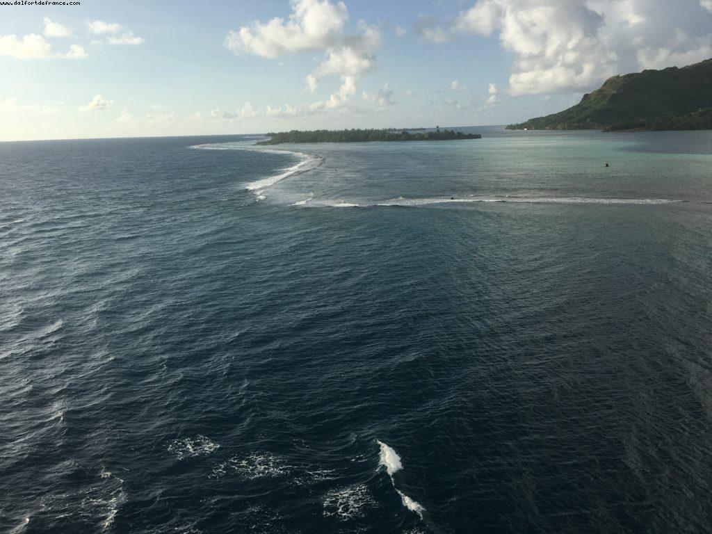 Arriving in Huahine - Our 56th Atlantis cruise (Oceania Marina)
