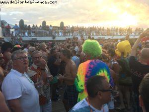 Classic Disco tea Dance - Huahine - Our 56th Atlantis cruise (Oceania Marina)