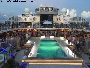 Classic Disco tea Dance - Huahine - Our 56th Atlantis cruise (Oceania Marina)