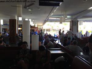 PPT Airport - 100%Gay flight Gate - Atlantis Tahiti cruise