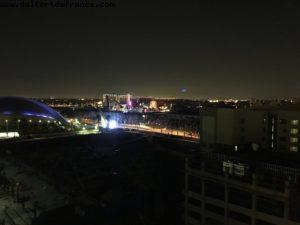 Park Sheration - View from Balcony - Disneyland California