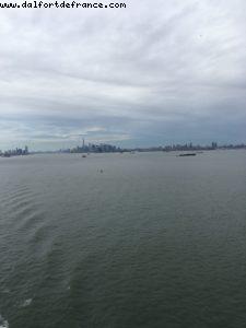 Magical departure from Cape Liberty - New York City