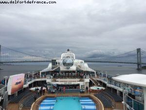 Magical departure from Cape Liberty - New York City