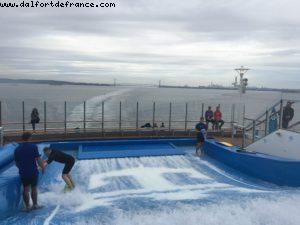 Magical departure from Cape Liberty - New York City