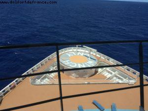 Visiting the bridge - Our 57th Atlantis Cruise (Anthem of the Seas)