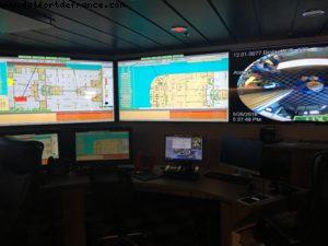 Visiting the bridge - Our 57th Atlantis Cruise (Anthem of the Seas)