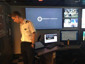 Visiting the bridge - Our 57th Atlantis Cruise (Anthem of the Seas)