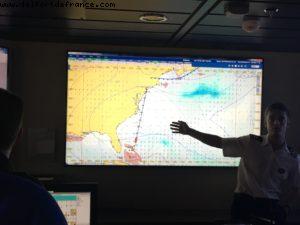 Visiting the bridge - Our 57th Atlantis Cruise (Anthem of the Seas)