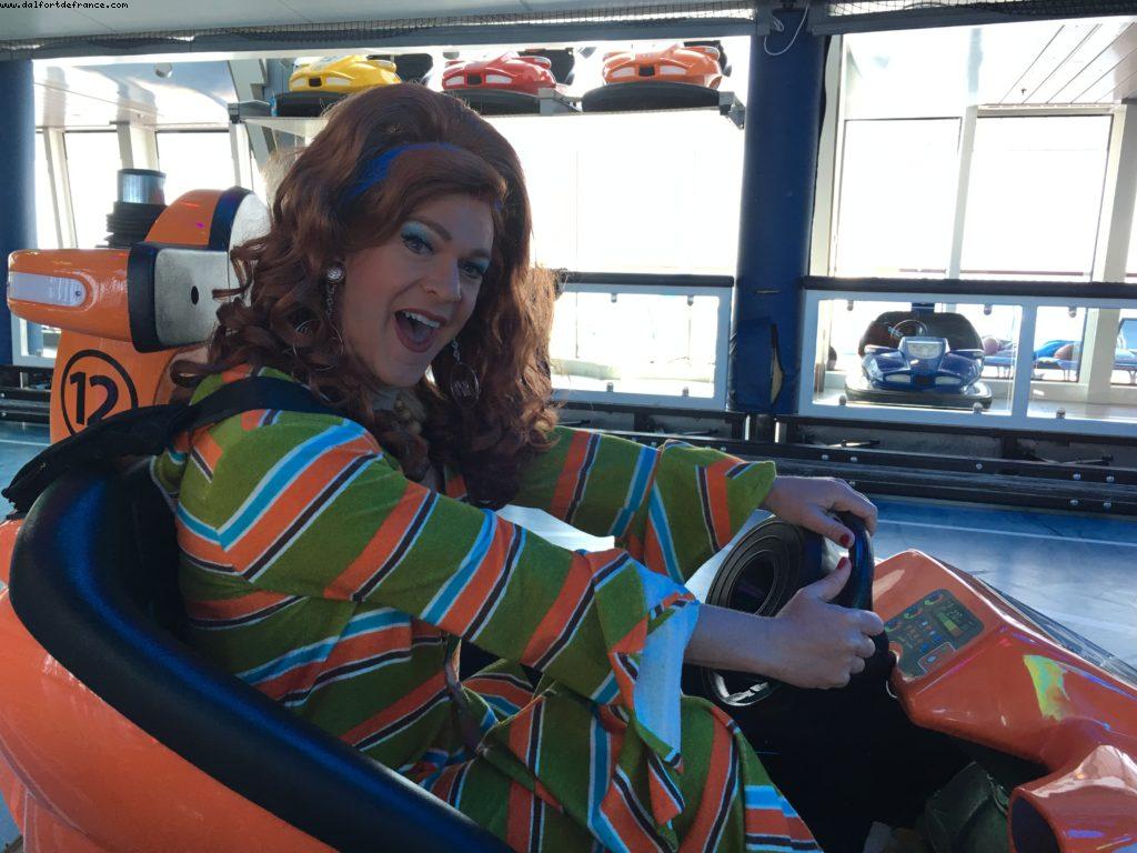 Bumper cars - Seaplex - Our 57th Atlantis Cruise (Anthem of the Seas)