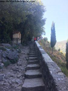 Hiking in Kotor - Our 58th Atlantis cruise (Eurodam)