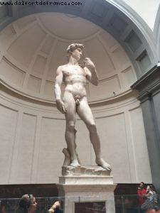 Michelangelo - David - 1504 - Galleria del Academia - Florence - Our 59th Atlantis cruise (Celebrity Equinox)