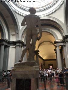 Michelangelo - David - 1504 - Galleria del Academia - Florence - Our 59th Atlantis cruise (Celebrity Equinox)