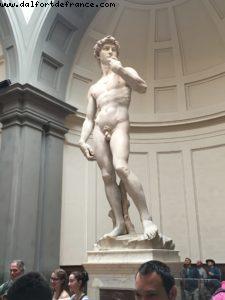 Michelangelo - David - 1504 - Galleria del Academia - Florence - Our 59th Atlantis cruise (Celebrity Equinox)