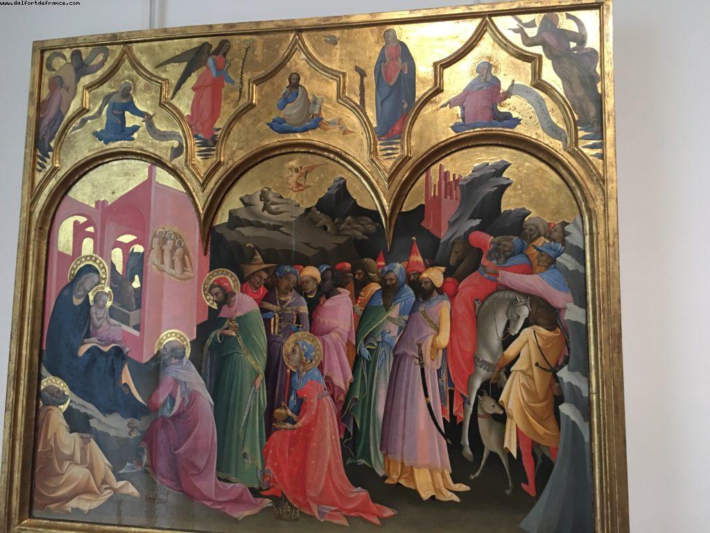 Lorenzo Monaco - Adoration of the Magi - 1420 Ufizzi Gallery - Florence - Our 59th Atlantis cruise (Celebrity Equinox)