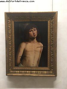Lorenzo Costa - St Sebastian - 1490 Ufizzi Gallery - Florence - Our 59th Atlantis cruise (Celebrity Equinox)