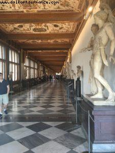 Ufizzi Gallery - Florence - Our 59th Atlantis cruise (Celebrity Equinox)