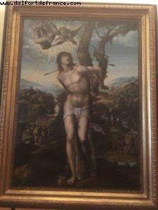 Giovanni Antinio Bazzi - St Sebastian - 1525 Ufizzi Gallery - Florence - Our 59th Atlantis cruise (Celebrity Equinox)