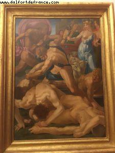 Rosso Fiorentino - Copia - Moses defending the daughters...- 1523 Ufizzi Gallery - Florence - Our 59th Atlantis cruise (Celebrity Equinox)