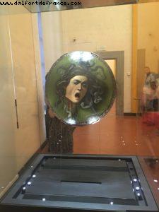 Caravagio - Test di Medusa - 1597 Ufizzi Gallery - Florence - Our 59th Atlantis cruise (Celebrity Equinox)
