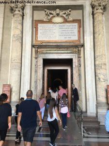 Entering by the Holy door - Vatican - Rome - Our 59th Atlantis cruise (Celebrity Equinox)