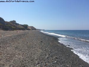 Black Beach - Santorini - Our 59th Atlantis cruise (Celebrity Equinox)