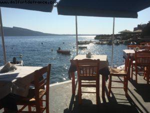 Katina restaurant - Oia - Santorini - Our 59th Atlantis cruise (Celebrity Equinox)