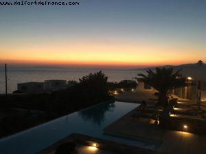 Sunset @ The Villa - Mykonos