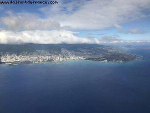 Flight AA162 - HNL-> LAX - View of Honolulu - Oahu