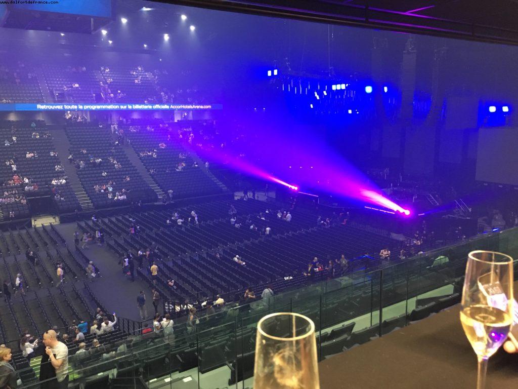 Concert Céline Dion - AMEX Private lounge - Accor Hotels Arena - Paris