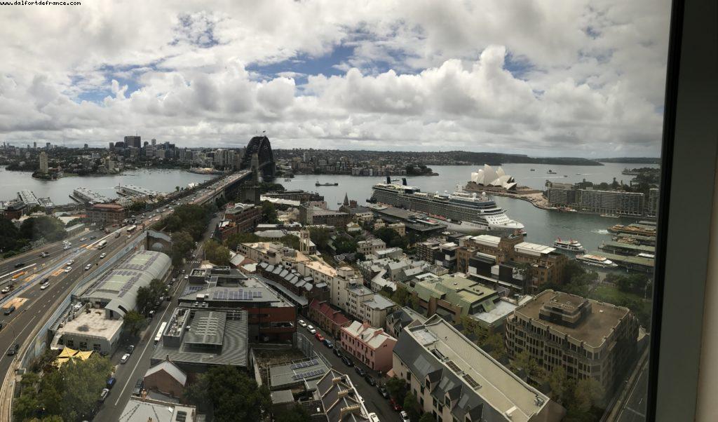Vue de notre chambre - Hôtel Shangri-La - Sydney
