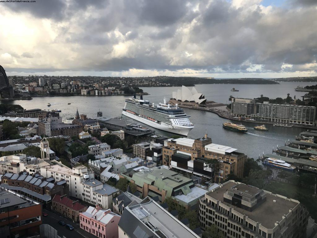 Vue de notre chambre - Hôtel Shangri-La - Sydney