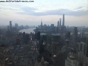 View from Imperial Suite #6110 Hotel Le Royal Meridien - Shanghai