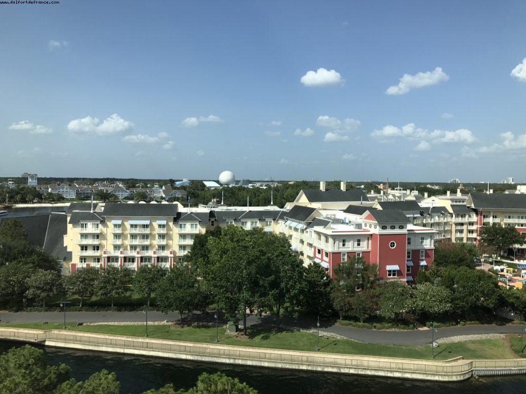 Vue from Hôtel Swan- Disney Gaydays - Walt Disney World - Orlando