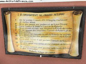 Roberto - Best Canoli in the world - Taormina - Our 62nd Atlantis cruise (Celebrity Constellation)