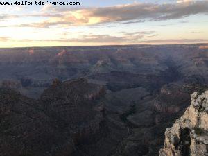 Coucher de soleil - Rive Sud - Grand Canyon Village