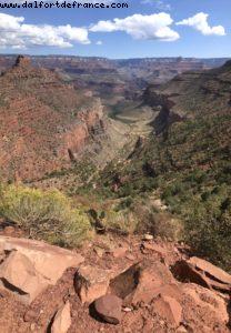 Randonnée sur la piste 'Bright Angel Trail' - Rive Sud - Grand Canyon Village