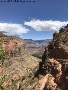 Randonnée sur la piste 'Bright Angel Trail' - Rive Sud - Grand Canyon Village
