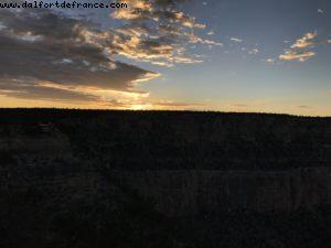 Coucher de soleil - Rive Sud - Grand Canyon Village