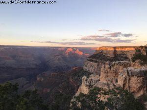 Coucher de soleil - Rive Sud - Grand Canyon Village