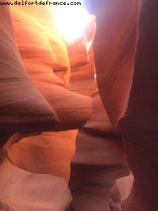 Lower Antelope Canyon - Lac Powel - Parc de la tribu des Navajos