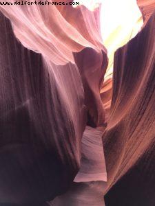 Lower Antelope Canyon - Lac Powel - Parc de la tribu des Navajos